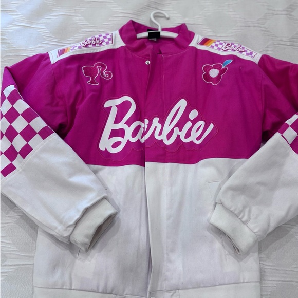 Barbie Checkered Racing Jacket - Picture 1 of 6